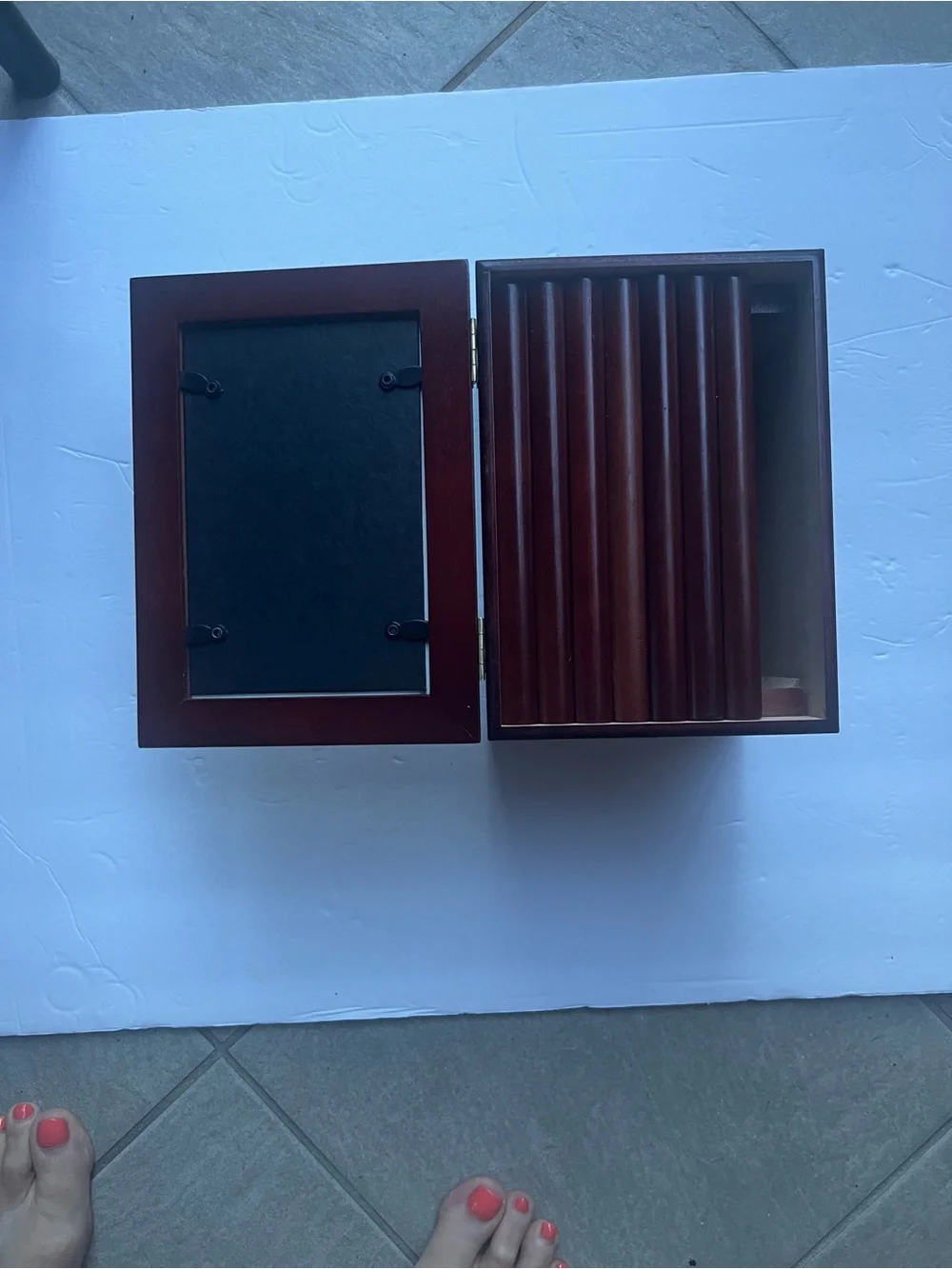 Photo Frame Tabletop Collection - Dark Brown NEW Holds 169- 4x6 Photos